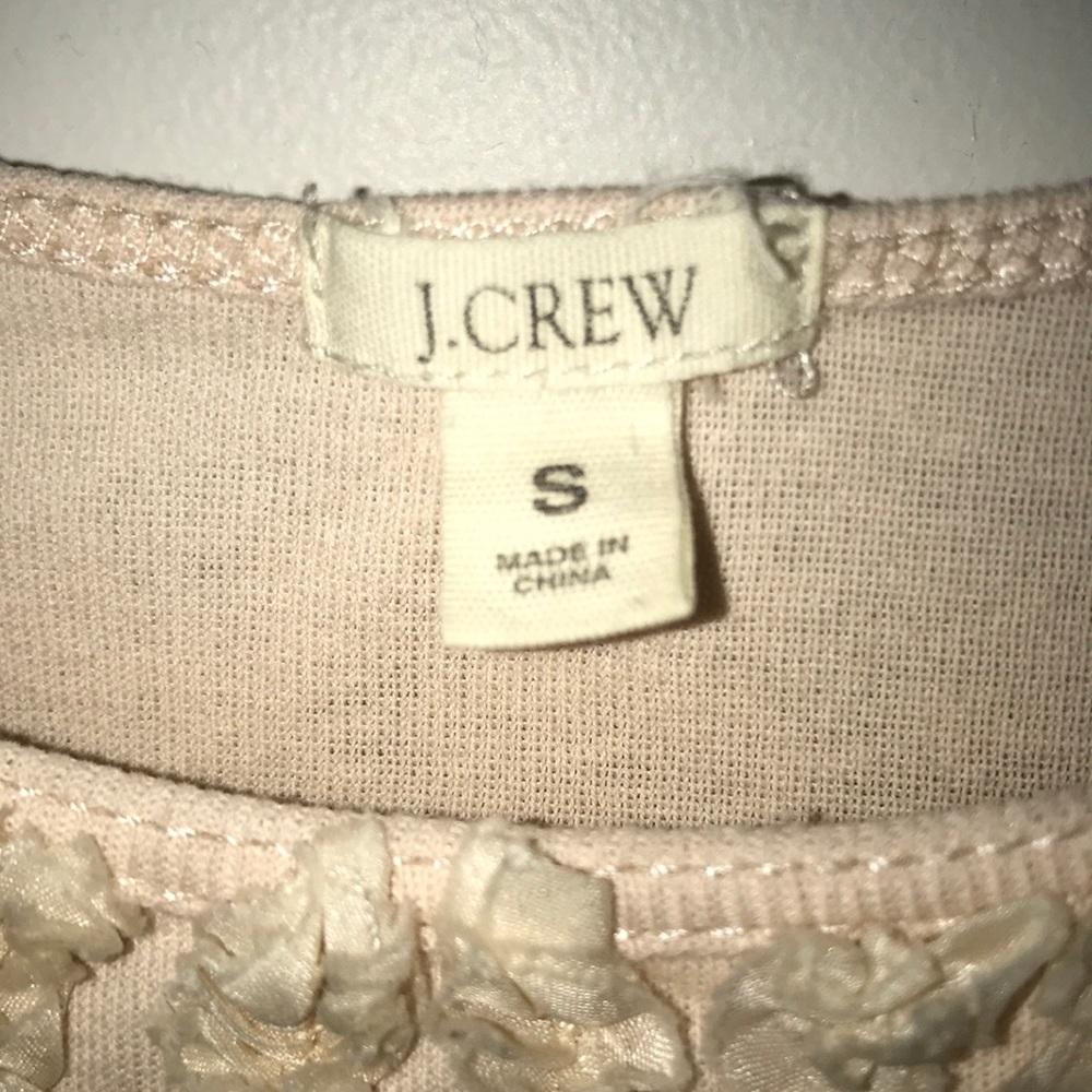 JCrew Cotton Ruffle Tank - Picture 3 of 4